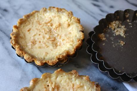 Gluten Free Coconut Grapefruit Tartlets 