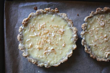 Gluten Free Coconut Grapefruit Tartlets 