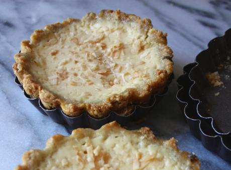 Gluten Free Coconut Grapefruit Tartlets 