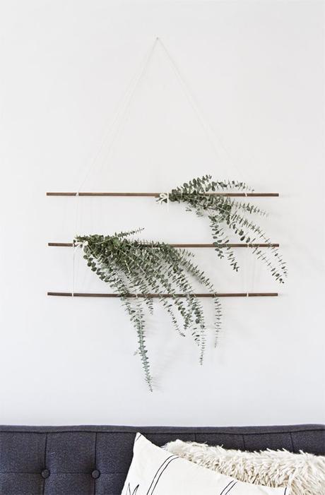 DIY Eucalyptus Wall Hanging via Smitten Studio | Francois et Moi