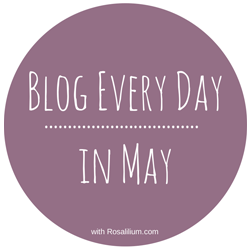 Blog Every Day in May badge