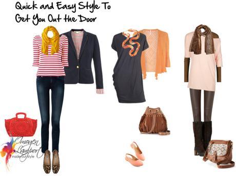 quick and easy style to get you out the door