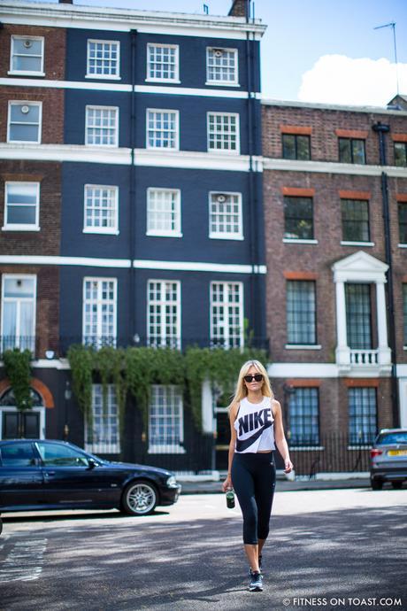 Fitness On Toast Faya Blog Girl London Urban Outfitters Fashion Nike Post OOTD Workout Uniform Outfit Clothes-16