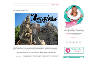 Barcelona ideas by travel bloggers