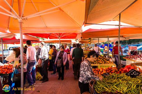 Farmer's market in Nafplion