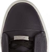 Ankle Hugging, Foot-Loving:  Brioni Leather Low-Top Sneakers