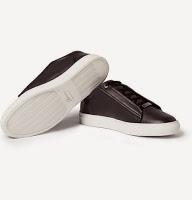 Ankle Hugging, Foot-Loving:  Brioni Leather Low-Top Sneakers