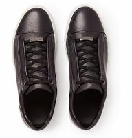 Ankle Hugging, Foot-Loving:  Brioni Leather Low-Top Sneakers