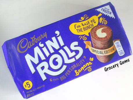 Review: Cadbury Mini Rolls Banana