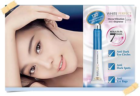 L’Oreal White Perfect Micro Vibration Eye Brightening Cream Review