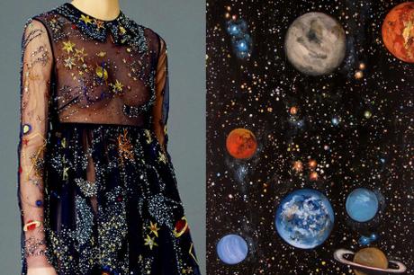 Valentino Pre-Fall 2015 Solar System painting by unknown-where-i-see-fashion-collage