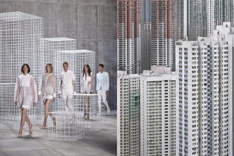 Lacoste Spring 2014 Finale//Architecture of Density (series) by Michael Wolf