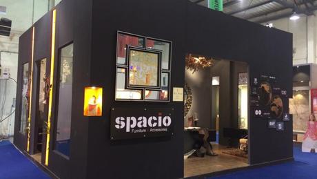 Designing the booth of SPACIO at ABID Interiors 2015