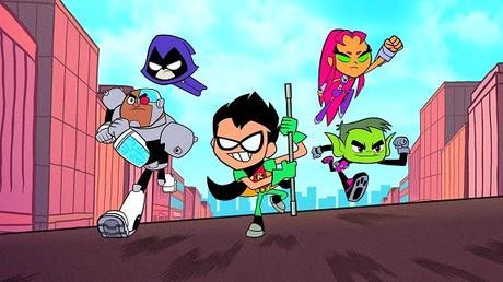 teen titans go! young superheroes' and their bratty beginnings
