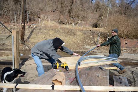 Spring at Hazelwood Urban Farms // www.WithTheGrains.com