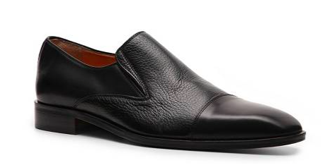Simply Capped:  Mercanti Fiorentini Cap Toe Slip-On Loafer
