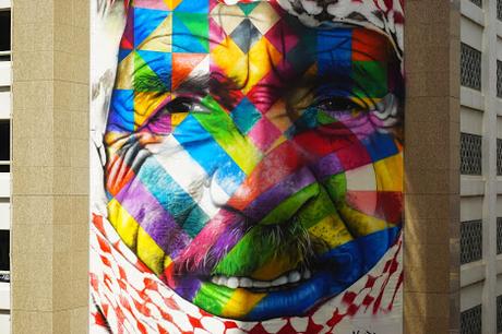 Eduardo Kobra's new piece in Dubai – UAE