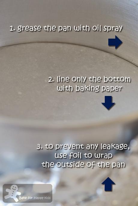 Having problems baking a Japanese Cheesecake?