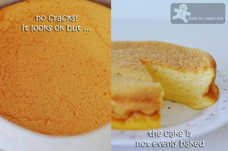 Having problems baking a Japanese Cheesecake?