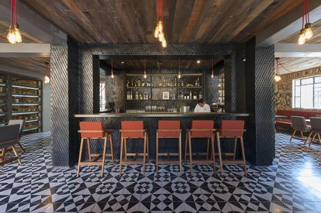 Expendio Tradición is a traditional mezcal bar in Oaxaca, Mexico with modern appeal, designed by Ezequiel Farca