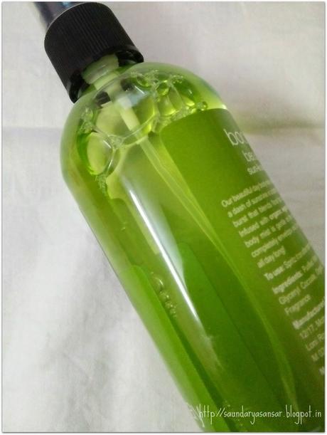 Natural Bath & Body- Beautiful Day Sun-Kissed Happiness body mist: Review