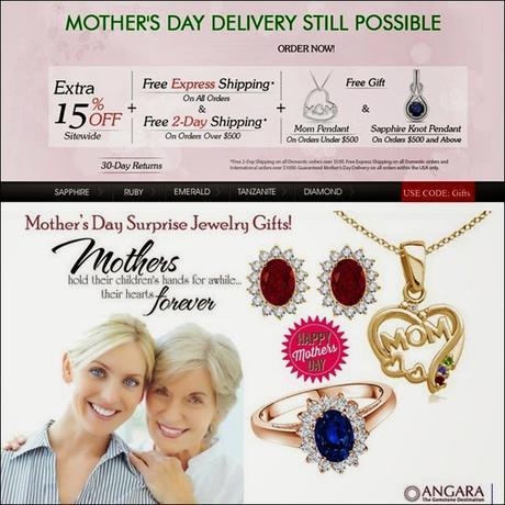 Mothers day gemstone jewelry gifts
