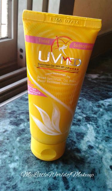 UVMED Tinted Matte Sunscreen Gel Review