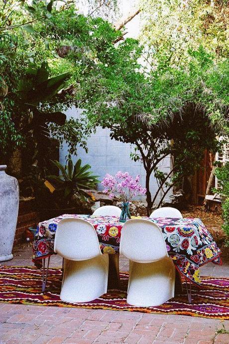 Justina Blakeney's Bohemian Style Patio