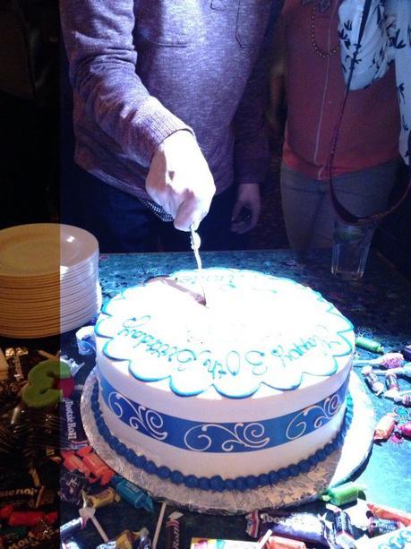 Cutting the Birthday Cake