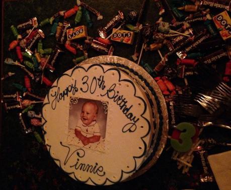 Vinnies 30th Birthday cake