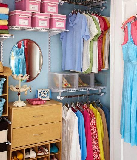 Calling all organization junkies: Making the most of small closets