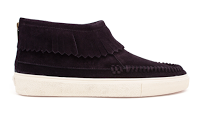 Bohemian Rhapsody:  Saint Laurent Paris Suede Desert Boots