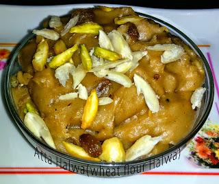 Halwa,Halva, Aata, Aata Halwa, Indian Sweet Recipe,Atta Halwa Recipe – Wheat Flour Halwa,