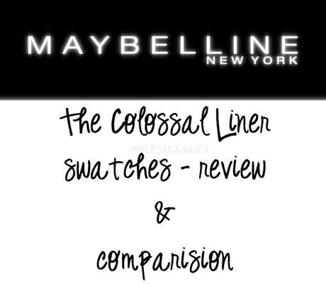 Maybelline Newyork The Colossal Liner Review