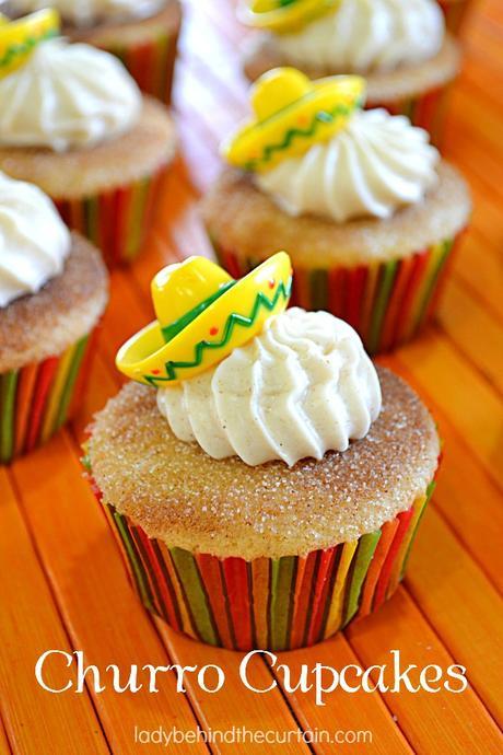 Churro Cupcakes