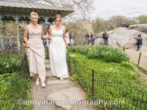 same-sex wedding central park ladies pavilion