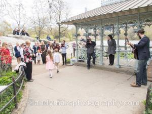 ladies pavilion musician wedding central park