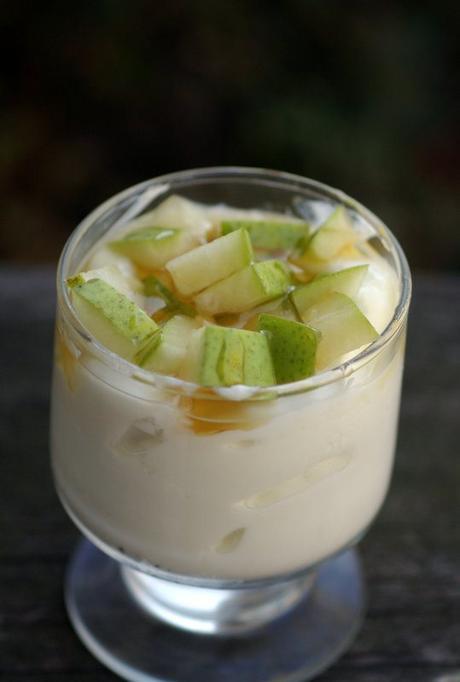 Labneh with Pears and Honey #Brunchweek IMGP9031