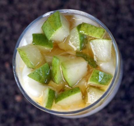 Labneh with Pears and Honey #Brunchweek IMGP9035
