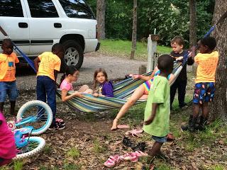 Camping Party of 29--Fort Parker State Park