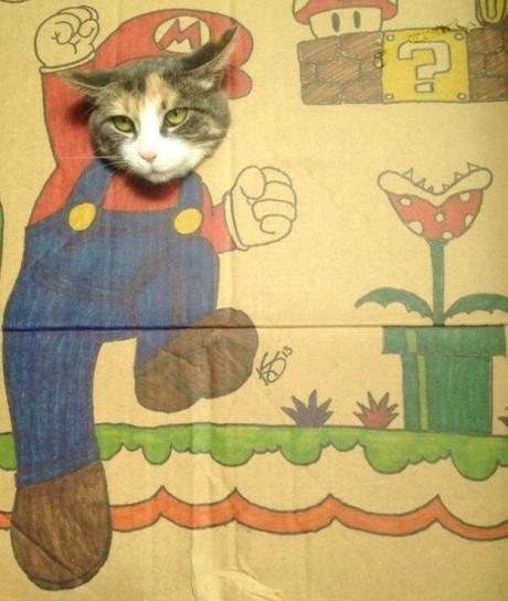 Top 10 Cats in Super Mario Costumes