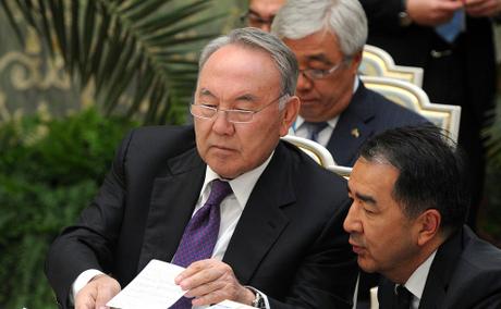 President of Kazakhstan Nursultan Nazarbayev.