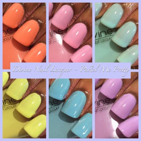 Divine Nail Lacquer - Pastel Me Pretty