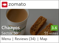 Click to add a blog post for Chaayos on Zomato