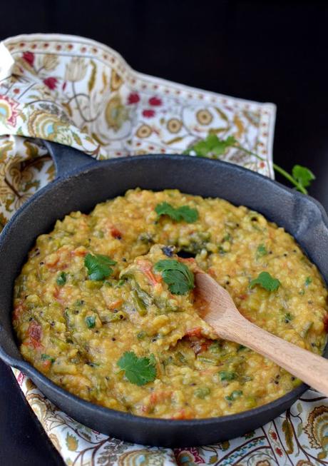 Asparagus Tomato Dal