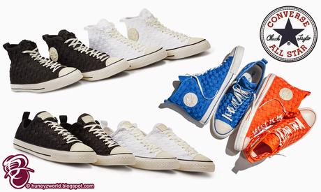 Introducing The Highly Coveted CONVERSE Chuck Taylor All Star Mono Weave Sneaker Collection