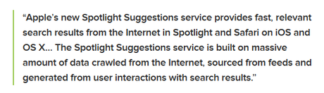 Apple Wants To Make Spotlight Into A Serious Web Search Engine
