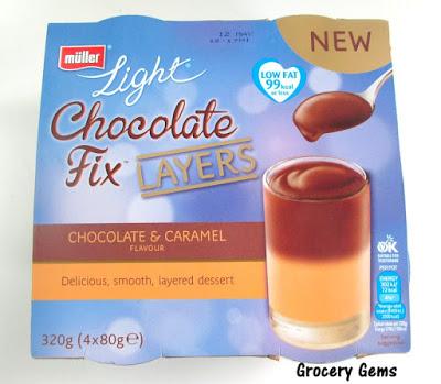 Review:  - Müller Light Layers Chocolate Fix - Chocolate & Caramel