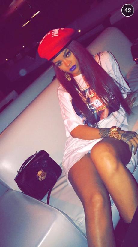 Rihanna Goes Bowling In NYC