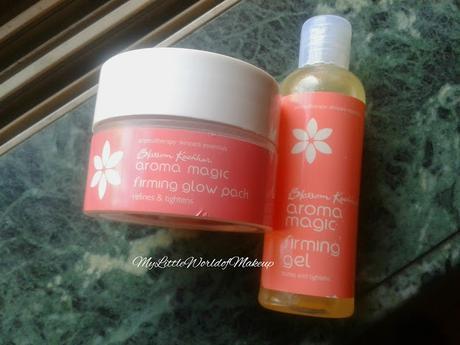 Aroma Magic Firming Glow Pack & Gel Review